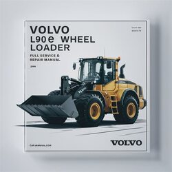 Volvo L90E Wheel Loader Service Repair Workshop Manual PDF