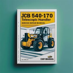 JCB 540-170 TBA Telescopic Handler Service Repair Workshop Manual PDF