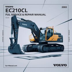 Volvo EC210CL Excavator Service Repair Workshop Manual PDF