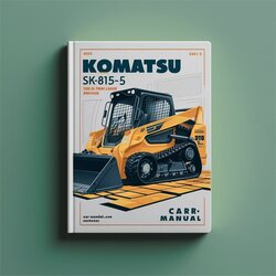 Komatsu SK815-5 Turbo SKID-STEER Loader Service Repair Workshop Manual PDF