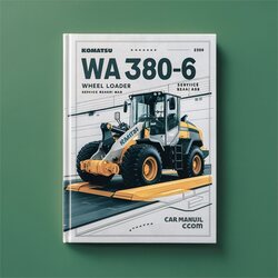 Komatsu WA380-6 Wheel Loader SN H60051 Up Service Repair Workshop Manual PDF