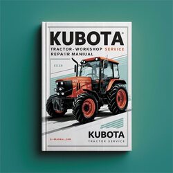 Kubota L295 Tractor Service Repair Workshop Manual PDF