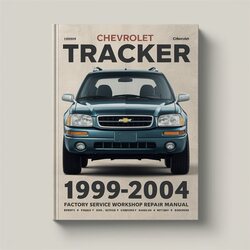 1999-2004 Chevrolet Tracker Service Repair Workshop Manual PDF
