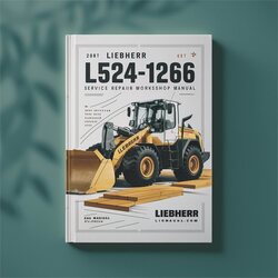 Liebherr L524-1266 Wheel Loader Service Repair Workshop Manual PDF
