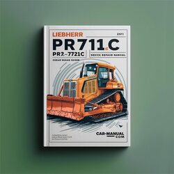 Liebherr PR711 PR721C PR731C PR741C PR751 Crawler Dozer Service Repair Workshop Manual PDF
