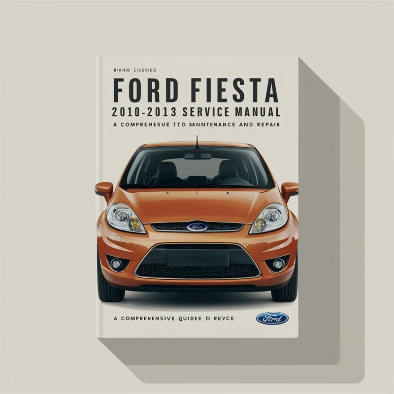 2010-2013 Ford Fiesta Service Repair Workshop Manual PDF