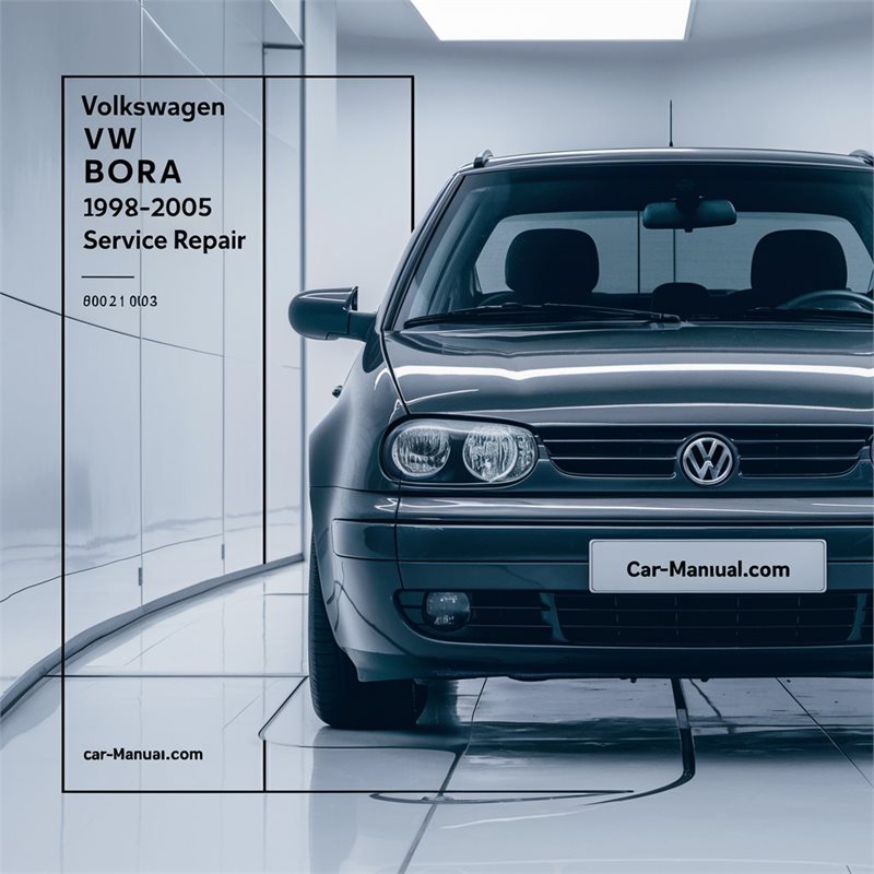 1998-2005 Volkswagen Bora Service Repair Workshop Manual PDF