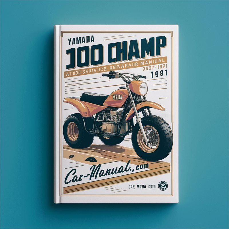1987-1991 Yamaha Champ Moto 4 100 YFM100 ATV Service Repair Workshop Manual PDF