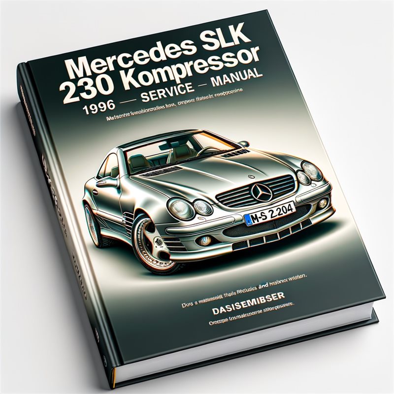 1996-2004 Mercedes 230 SLK Kompressor Service Repair Workshop Manual PDF