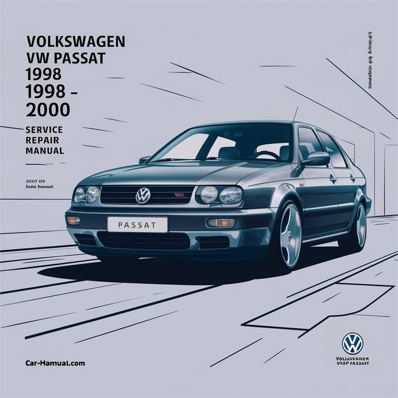 1998-2000 Volkswagen Passat VW Service Repair Workshop Manual PDF