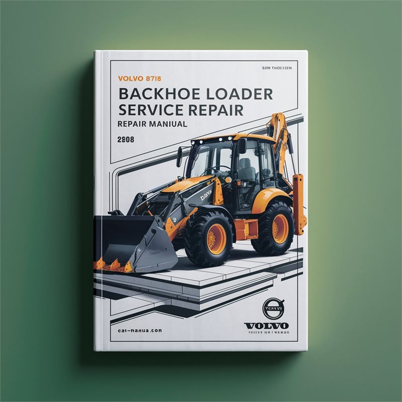 Volvo BL71B Backhoe Loader Service Repair Workshop Manual PDF