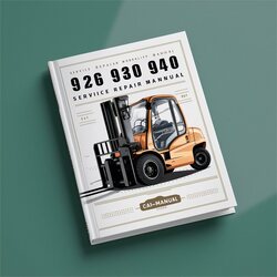 926 930 940 Forklift Service Repair Workshop Manual PDF