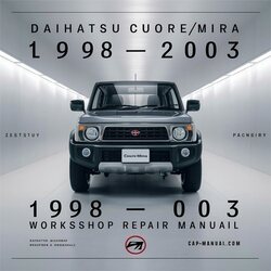 1998-2003 Daihatsu Mira Cuore/ L701 Service Repair Workshop Manual PDF