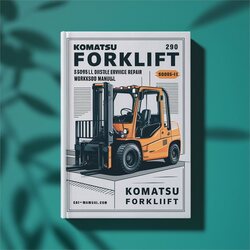 Komatsu Forklift 6d95l S6d95l-1 Diesel Engine Service Repair Workshop Manual PDF