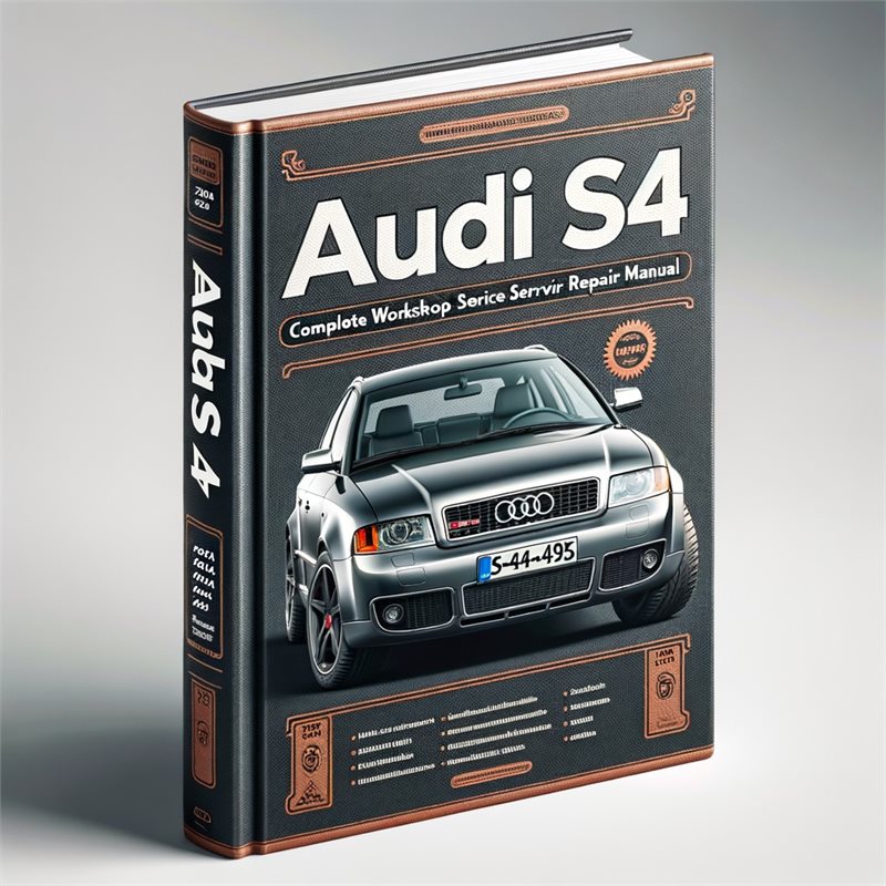 2003-2005 Audi S4 Service Repair Workshop Manual PDF