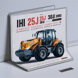 IHI 25J 28J 30J Compact Excavator J Series Service Repair Workshop Manual PDF