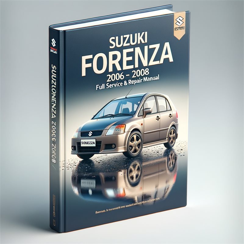 2006-2008 Suzuki Forenza Service Repair Workshop Manual PDF