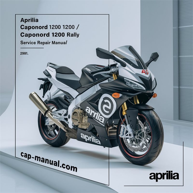 Aprilia Caponord 1200/ 1200 Rally Service Repair Workshop Manual PDF