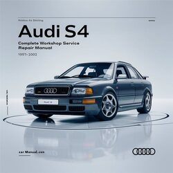 1997-2002 Audi S4 Service Repair Workshop Manual PDF