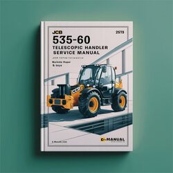 JCB 535-60 Telescopic Handler Service Repair Workshop Manual PDF