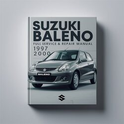 1997-2000 Suzuki Baleno Service Repair Workshop Manual PDF
