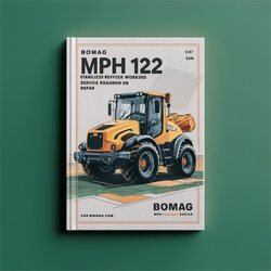 Bomag MPH 122 Stabilizer Recycler Training Service Repair Workshop Manual PDF