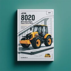 JCB 8020 Excavator Service Repair Workshop Manual PDF