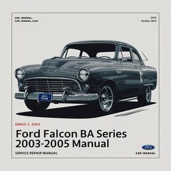 2003-2005 Ford Falcon BA Series Service Repair Workshop Manual PDF