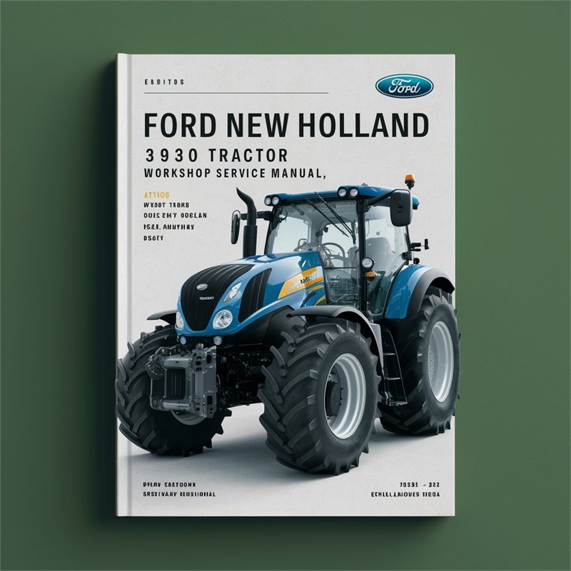 Ford New Holland 3930 Tractor Service Repair Workshop Manual PDF