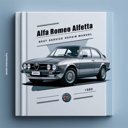 1980 Alfa Romeo Alfetta Best Service Repair Workshop Manual PDF