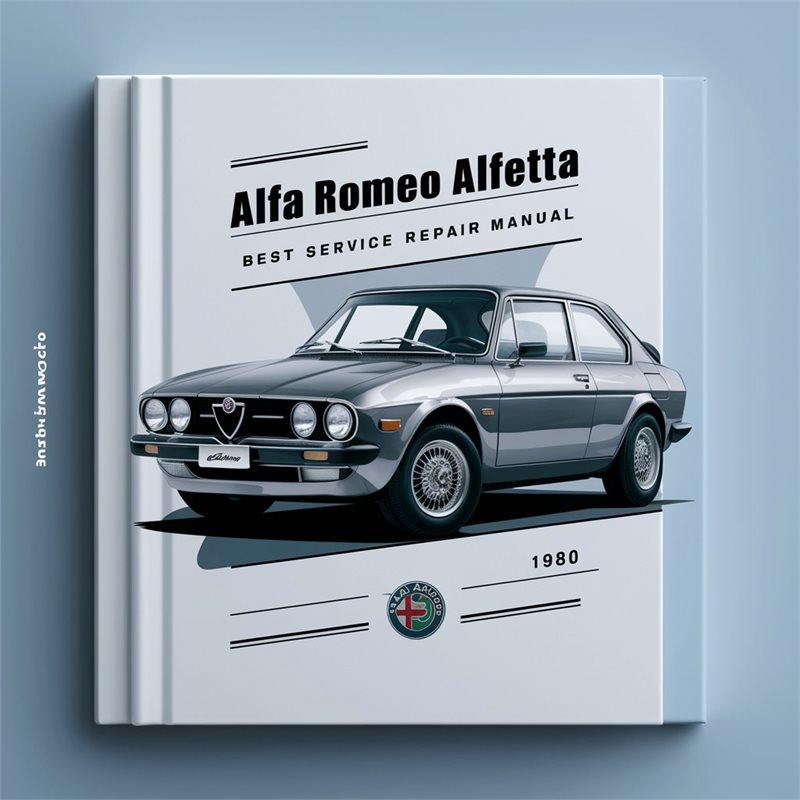 1980 Alfa Romeo Alfetta Best Service Repair Workshop Manual PDF