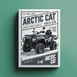 2008-2009 Arctic CAT 550 H1 ATV Service Repair Workshop Manual PDF