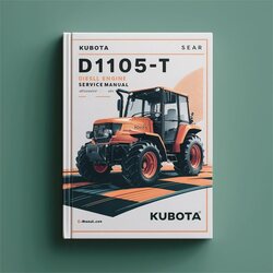 Kubota D1105-t-e Diesel Engine Service Repair Workshop Manual PDF