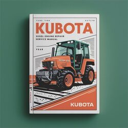 Kubota D1703-E2B Diesel Engine Service Repair Workshop Manual PDF