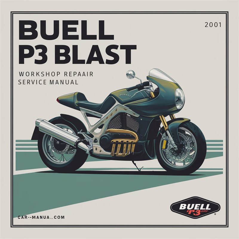 2001 Buell Blast Service Repair Workshop Manual PDF