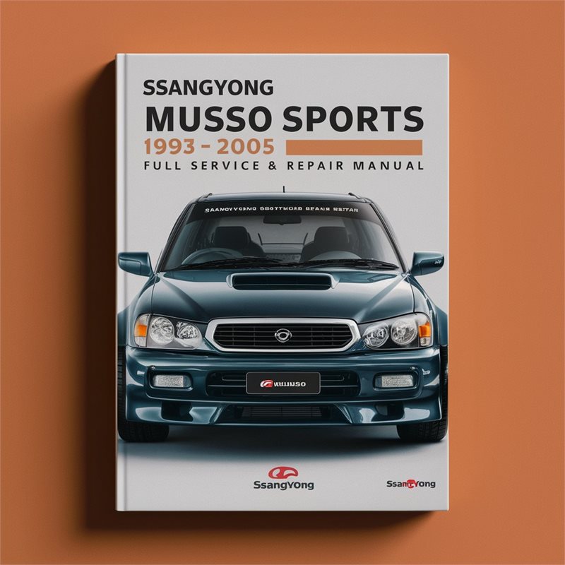 1993-2005 Ssangyong Musso Sports Service Repair Workshop Manual PDF