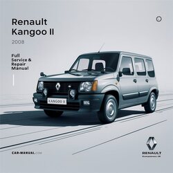 2008 Renault Kangoo Service Repair Workshop Manual PDF