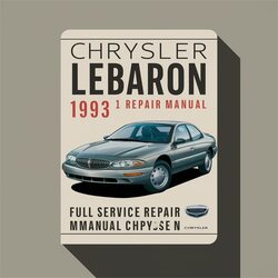 1993 Chrysler Lebaron Service Repair Workshop Manual PDF