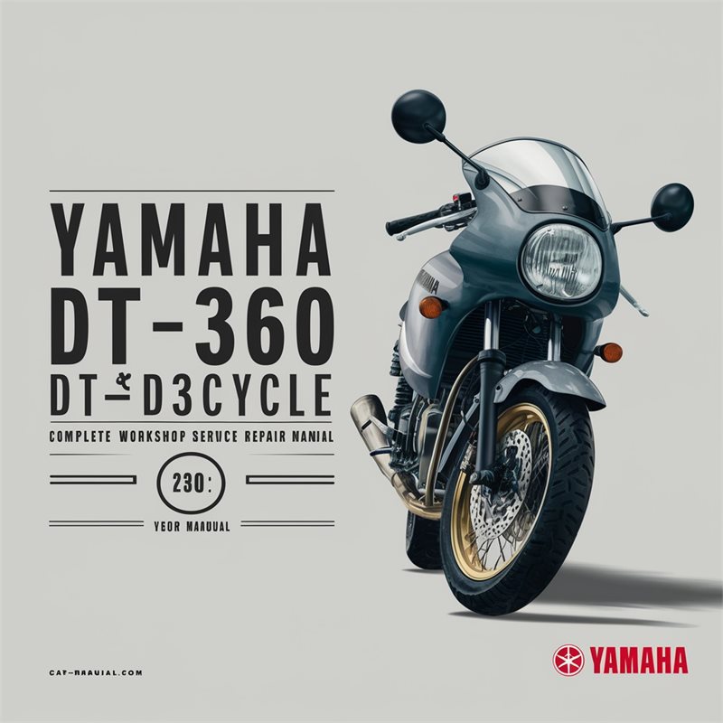 Yamaha DT Models DT250 DT360 Dt-250-360 Motorcycle Service Repair Workshop Manual PDF