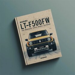 1998 Piaggio LT Suzuki -f500fw Service Repair Workshop Manual PDF