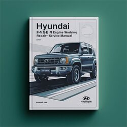 Hyundai F4GE N Engine Service Repair Workshop Manual PDF