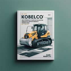 Kobelco SK60 V Hydraulic Crawler Excavator (le-17701 Up) Service Repair Workshop Manual PDF