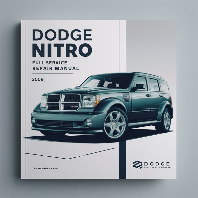 2009 Dodge Nitro Service Repair Workshop Manual PDF