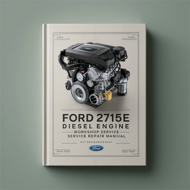 Ford E Series 2715E Diesel Engine Service Repair Workshop Manual PDF