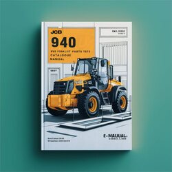 JCB 940 4WD Forklift (sn: 00825400-00825483, 01280000-01281999, 01483000-01483999, 01484000-01484181, 02228008-02228489) Parts Catalog PDF
