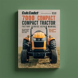 Cub Cadet 7000 Compact Tractor Service Repair Workshop Manual PDF