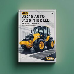 JCB JS115 Auto Tier Lll JS130 JS145 Tracked Excavator Service Repair Workshop Manual PDF