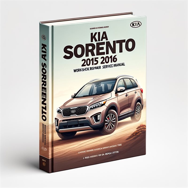 2015-2016 Kia Sorento Service Repair Workshop Manual PDF