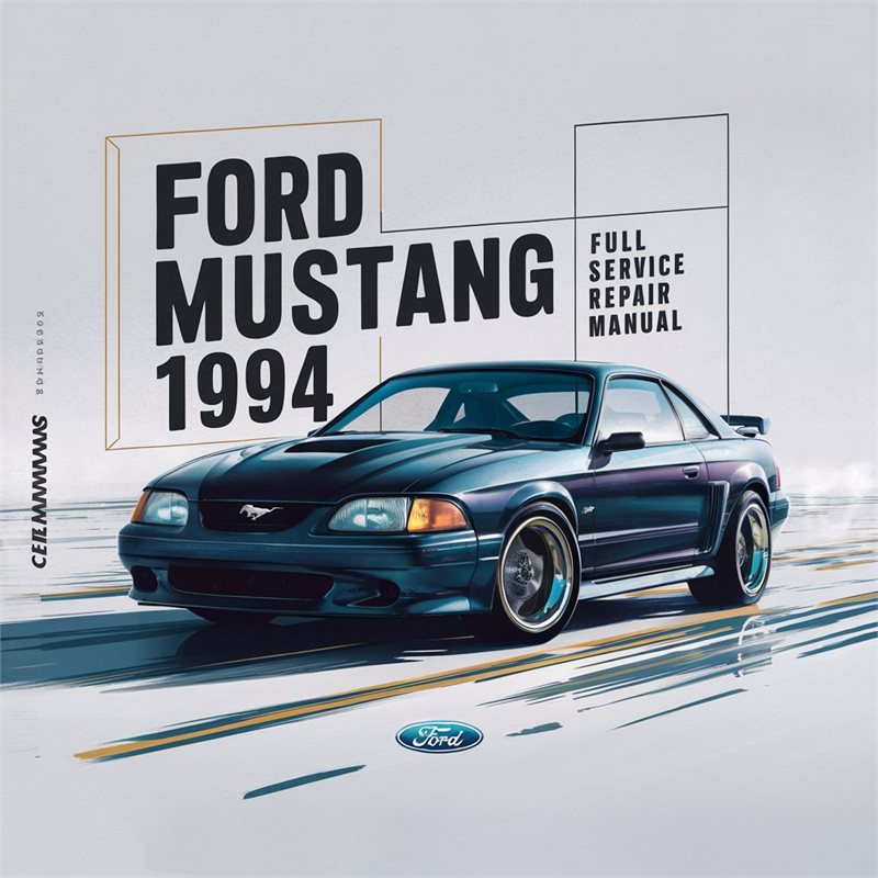 1994 Ford Mustang Service Repair Workshop Manual PDF