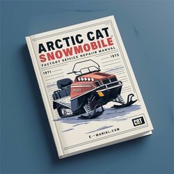 1971-1973 Arctic CAT Snowmobile Service Repair Workshop Manual PDF